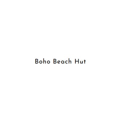 Boho Beach Hut